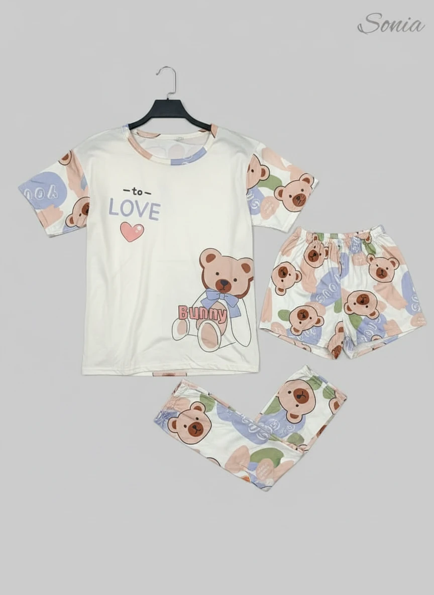 ست سه تیکه فانتزی S113