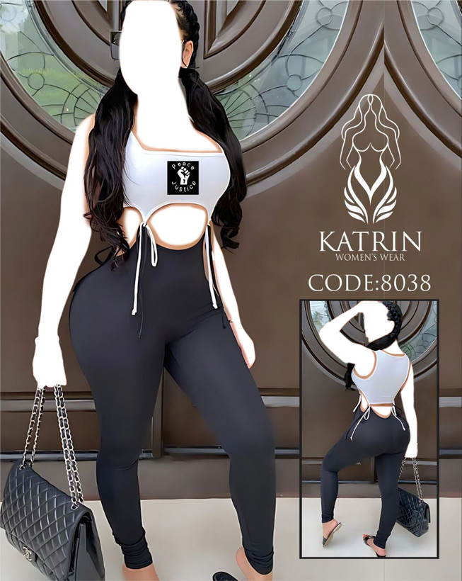 ست کراپ و شلوار فانتزی دخترانه مدل 8038