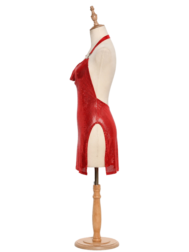 سرهمی فانتزی دیسکوی قرمز کد 441 R