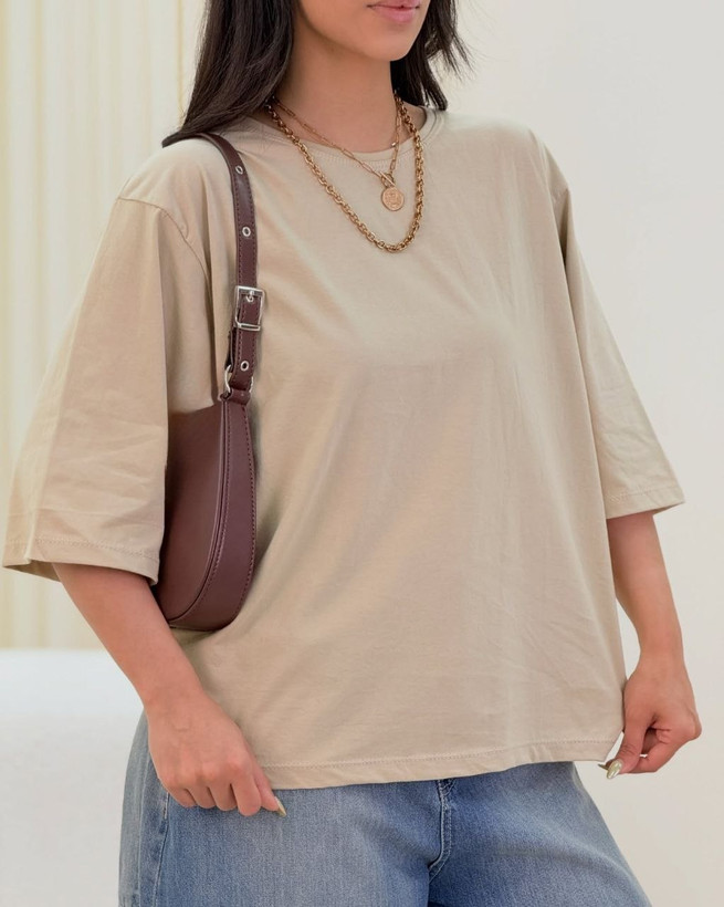 تیشرت باکسی بیسیک کد 80301