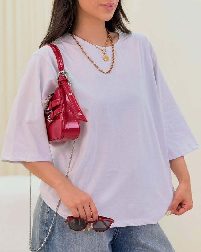 تیشرت باکسی بیسیک کد 80301