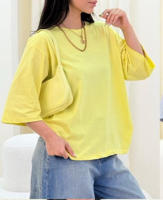 تیشرت باکسی بیسیک کد 80301