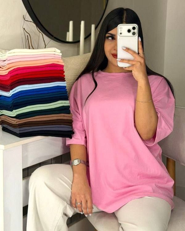 تیشرت باکسی بیسیک کد 80301