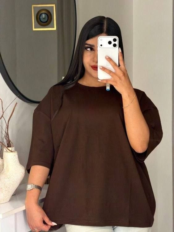 تیشرت باکسی بیسیک کد 80301