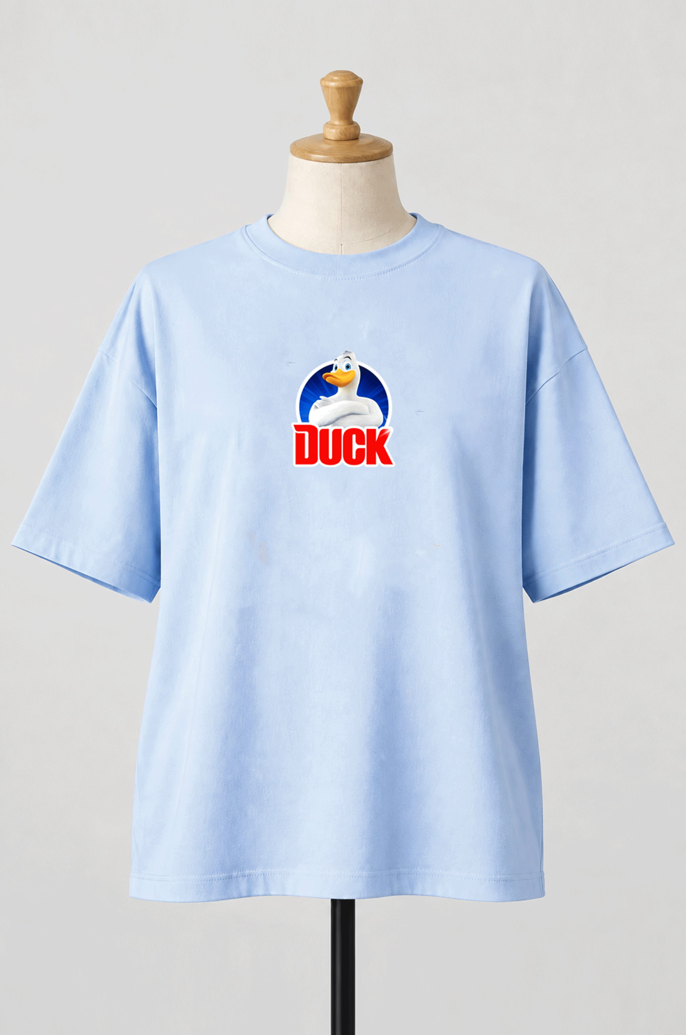 تیشرت باکسی  کد 412  طرح duck محصول سونیا 12 رنگ