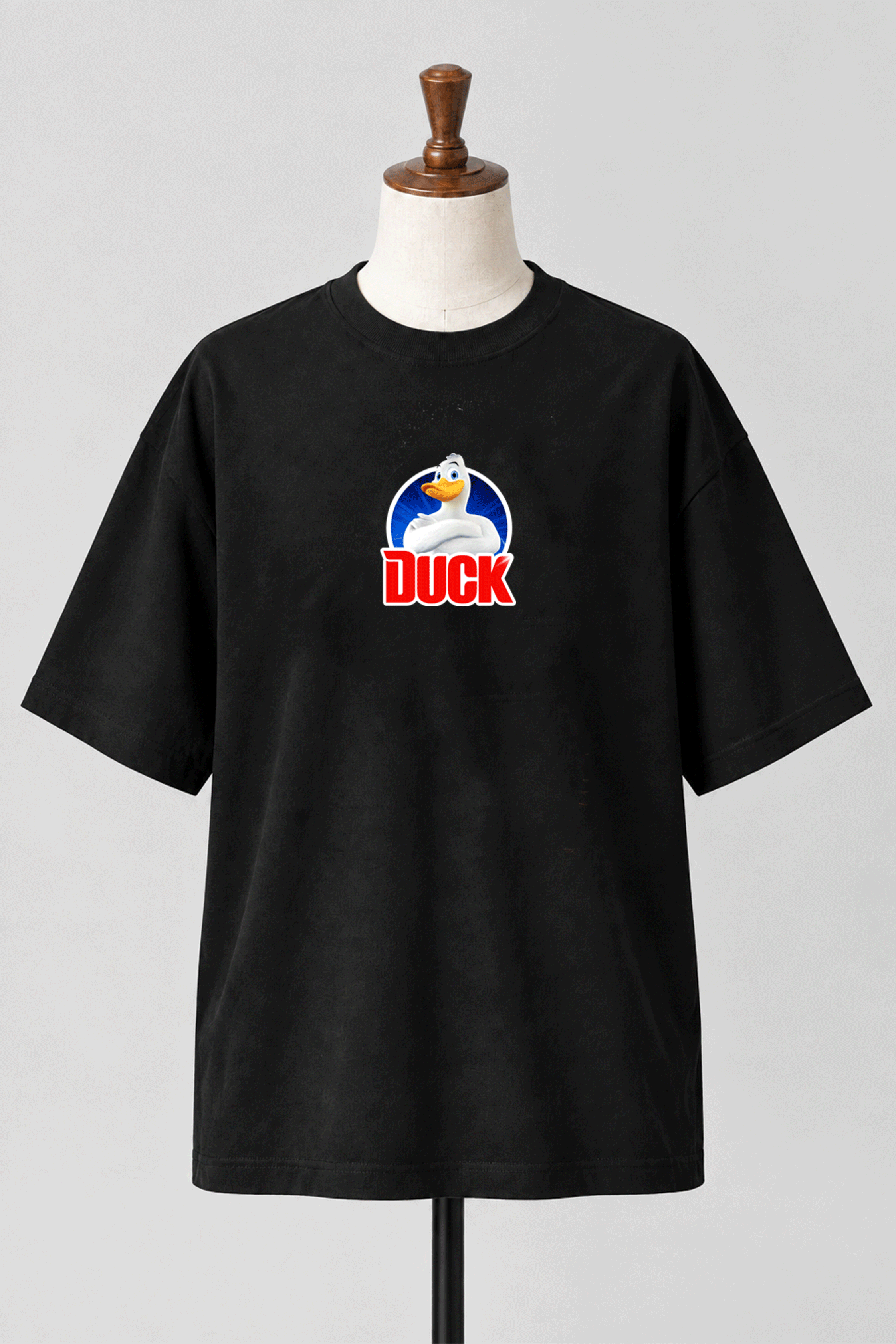 تیشرت باکسی کد 412 طرح duck محصول سونیا 12 رنگ