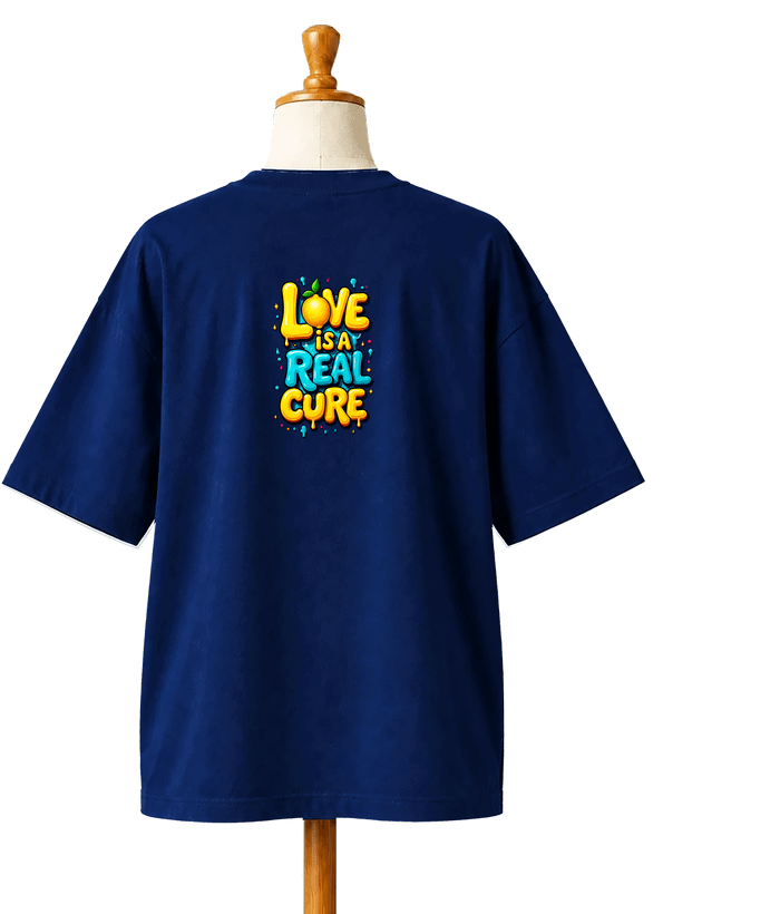 تیشرت باکسی کد441 طرح love محصول سونیا 12 رنگ